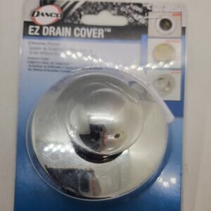 Danco 10528 EZ Drain Cover for Bathtub, Chrome